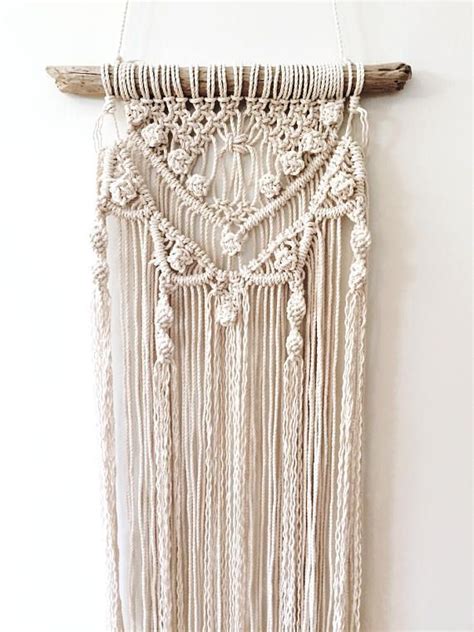 Macrame Decor Macrame Diy Layered Macrame Wall Hanging Natural Boho