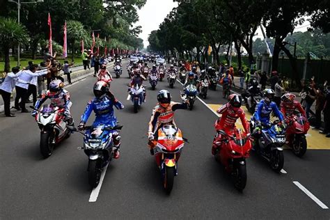 Pembalap Motogp Mandalika Akan Konvoi Di Mataram Kabar Palu