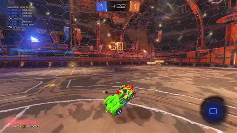 Insane Rocket League Goal Youtube