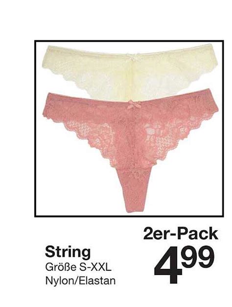 String Angebot Bei Zeeman Prospekte De