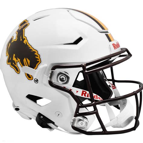 Wyoming Cowboys SpeedFlex Authentic Helmet – The Speedy Cheetah