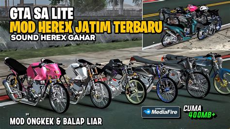 SHARE GTA SA LITE MOD HEREX JATIM TERBARU TIGER GL CB SOUND GAHAR