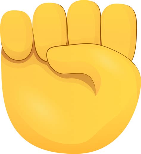 "Raised fist emoji" Emoji - Download for free – Iconduck