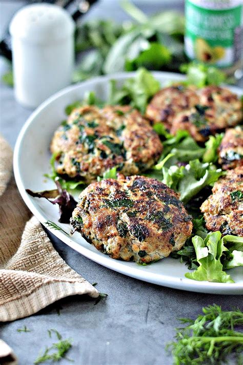 Keto Spinach Feta Turkey Burgers Easy Healthy Dinner Idea