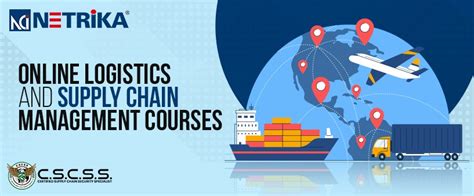 Logistics And Supply Chain Management Courses Online - Netrika