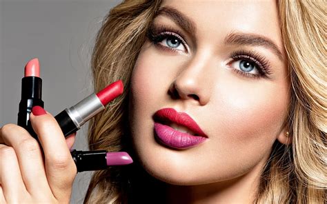 Pretty Woman Model Lipsticks Face Lips Hd Wallpaper Peakpx