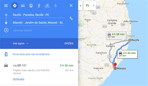 Distancia Entre Maceio E Recife - Distância Recife Maceió: Distância de carro, ônibus e avião | Visite Recife