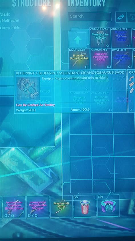 Selling giga saddle bp : r/Ark_PS4_Community