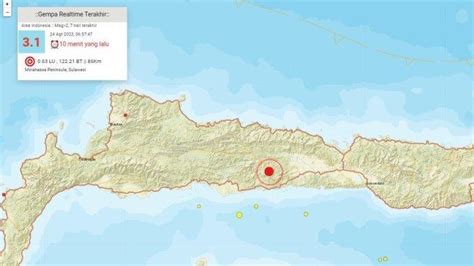 Gempa Bumi Kali Dalam Jam Kamis Agustus Cek Jarak Dan