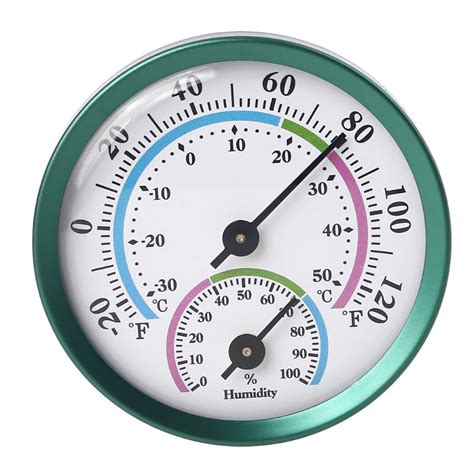 Zynic Indoor Outdoor Hygrometer 2 In 1 Temperature Humidity Gauge ...