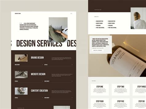 Portfolio Squarespace 7.1 Template by Sunny goo on Dribbble