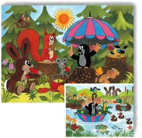 Ravensburger Der Maulwurf Im Wald Am Bach X Teile Puzzle