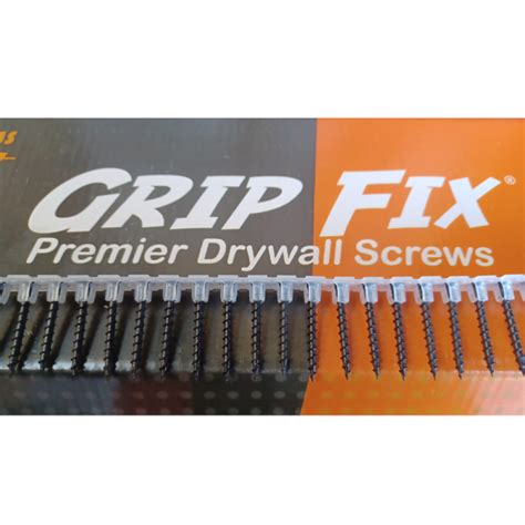 Gripfix Premier Drywall Screws Fine Thread Collated Grip Fix Ireland