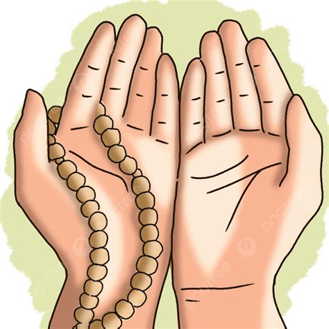 Muslim Hands Praying Vector Png Vector Psd And Clipart With