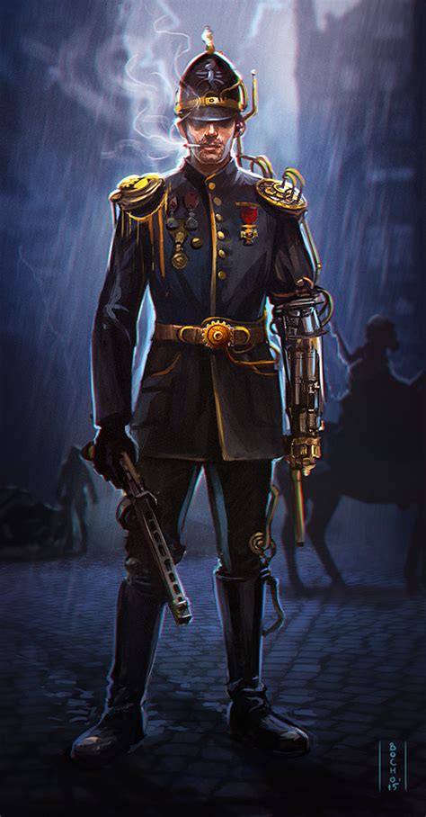 Steampunk Vintage Policeman By Bocho On Deviantart