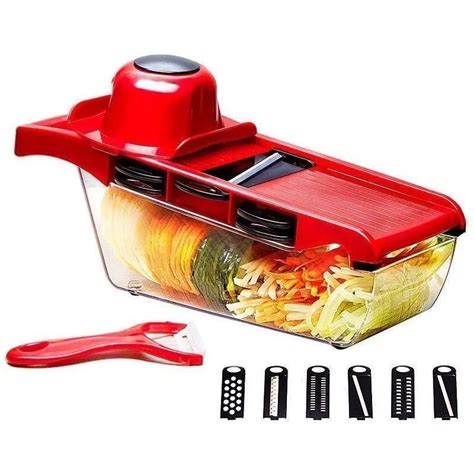 Mandoline Slicer Nicer Em Fatiador E Cortador De Legumes