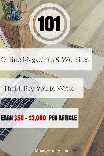 Get Paid To Write 101 Sites That Pay You 50 3000 Per Blog Post