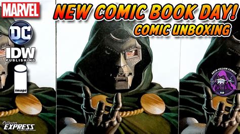 New Comic Book Day Marvel Dc Comics Unboxing April New