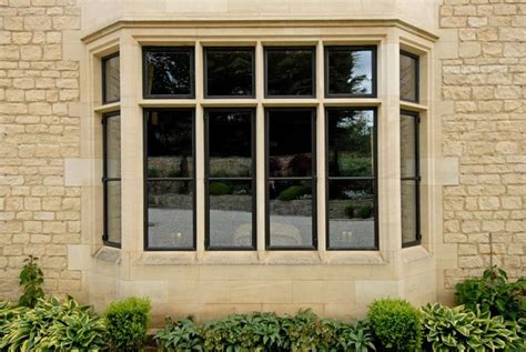 Cotswold Building Stone Building Stone Bay Window Exterior Windows