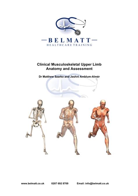 Clinical Musculoskeletal Upper Limb Anatomy And Assessment DocsLib