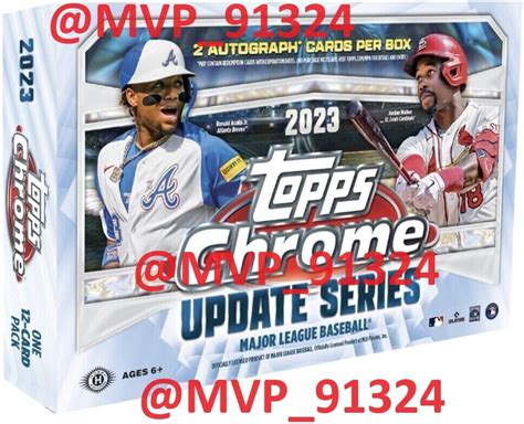 Topps Chrome Update Series Baseball Breaker S Delight Box