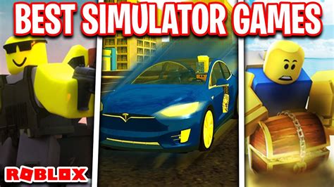 The Top Best Simulator Games On Roblox Youtube