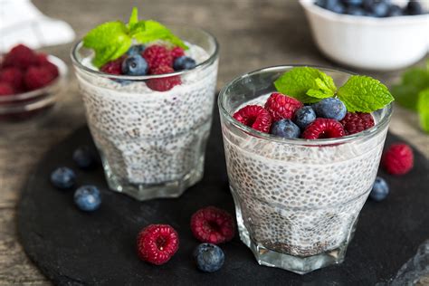 Gesunder Chia Pudding Als Snack Baby De