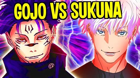 Gojo Vs Sukuna Full Fight The Shinjuku Showdown Jujutsu Kaisen