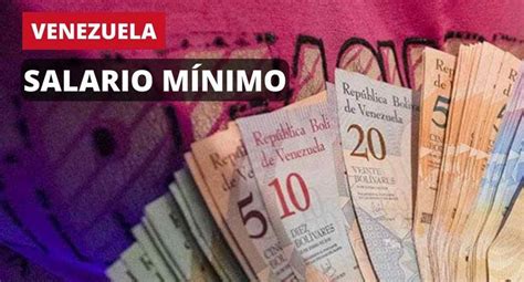 Lo último Del Salario Mínimo En Venezuela Este 10 De Mayo Respuestas El Comercio PerÚ