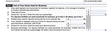 Irs Form 8829 Instructions Figuring Home Business Expenses