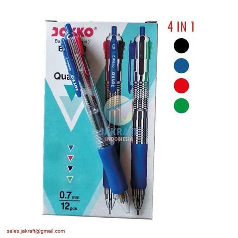 Jual Pulpen BallPEN Pen 4 In 1 JOYKO BP 283 Quaco 2 Seperti BIC 0 7mm