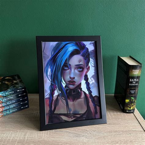 Jinx League Of Legends Poster Epic Fantasy Shop