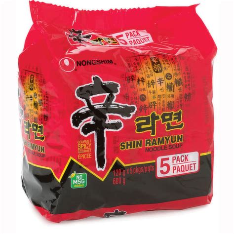 Nong Shim Shin Ramyun Noodle Mushroom Pricesmart Foods