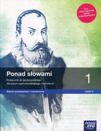 Ponad słowami 1 Podręcznik Część 2 Zakres podstawowy i rozszerzony