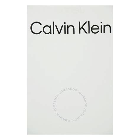 Calvin Klein Unisex Bright White Bold Logo Institutional Tee Size Small J400189 Yaf Apparel