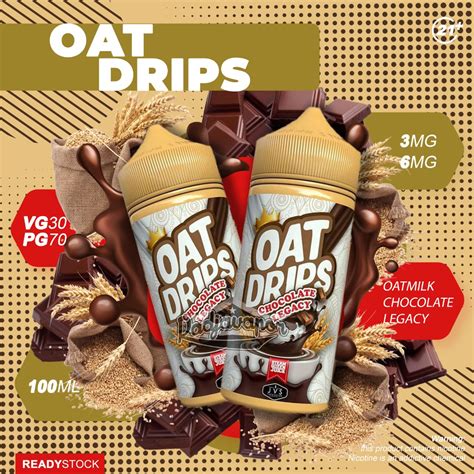 Jvs X Steam Queen Juice Oat Drips V5 Chocolate Legacy Harga And Review Ulasan Terbaik Di