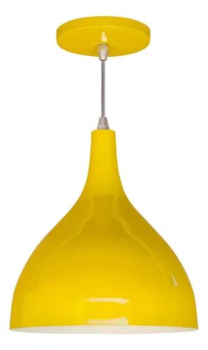 Pendente Gota G Mm Amarelo Skylux Parcelamento Sem Juros