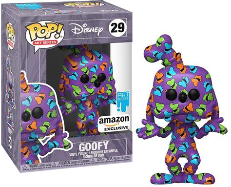 Funko Disney Pop Art Series Goofy Exclusive Vinyl Figure 29 Toywiz