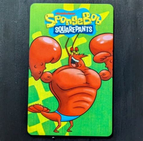 Spongebob Arcade Game Coin Pusher Cards Set Larry The Lobster Ebay