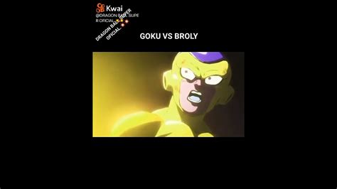 Goku Vs Broly Muito Epico YouTube