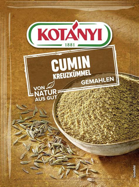 KOTÁNYI Cumin Kreuzkümmel gemahlen 20 g Kotanyi at