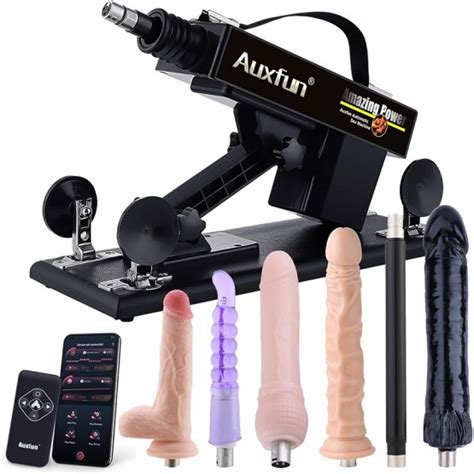 Auxfun Sex Machine Automatic Love Machine Med Bluetooth Fjernbetjening