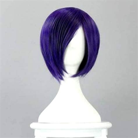 Costumes Short Bluepurple Synthetic Wig Tokyo Ghoul Touka Kirishima Poshmark