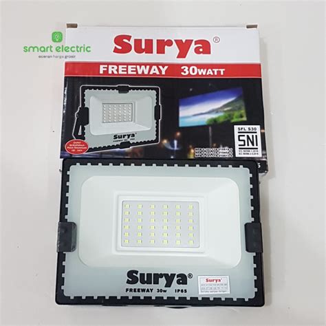 Jual Lampu Sorot Led Surya Freeway Watt Flood Light Ip Lampu