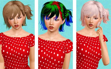 Curly Hairstyle Newsea Nightwish Hair Retextured By Jenni Sims Sims