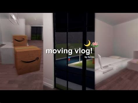 Moving Diaries Pt Mini Bloxburg Vlog Youtube