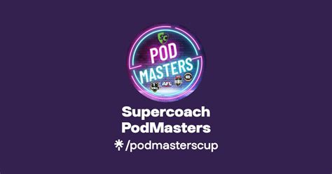 Supercoach Podmasters Twitter Instagram Facebook Linktree