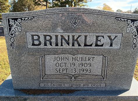 John Hubert Brinkley 1909 1993 Find A Grave Memorial