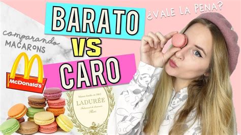 Comida Cara Vs Barata Macarons Mcdonald S O Ladur E Youtube