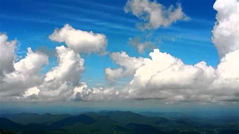 Timelapse Clouds Over Brasstown Bald Georgia Youtube